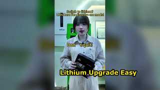 ¿Cambiar al litio? LithiCore encaja directamente, ¡sin modificaciones!