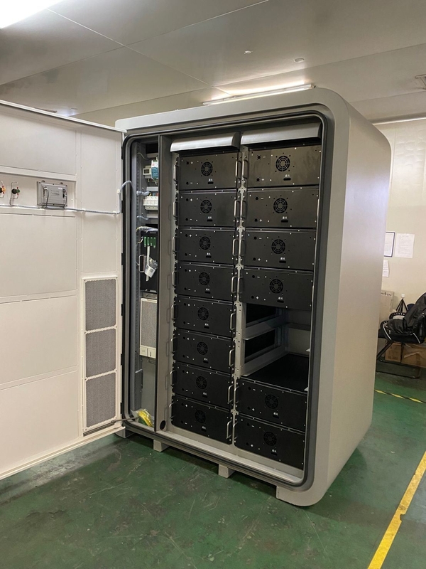 125 KW Sistema de almacenamiento de energía de refrigeración líquida al aire libre gabinete para centro de datos de respaldo