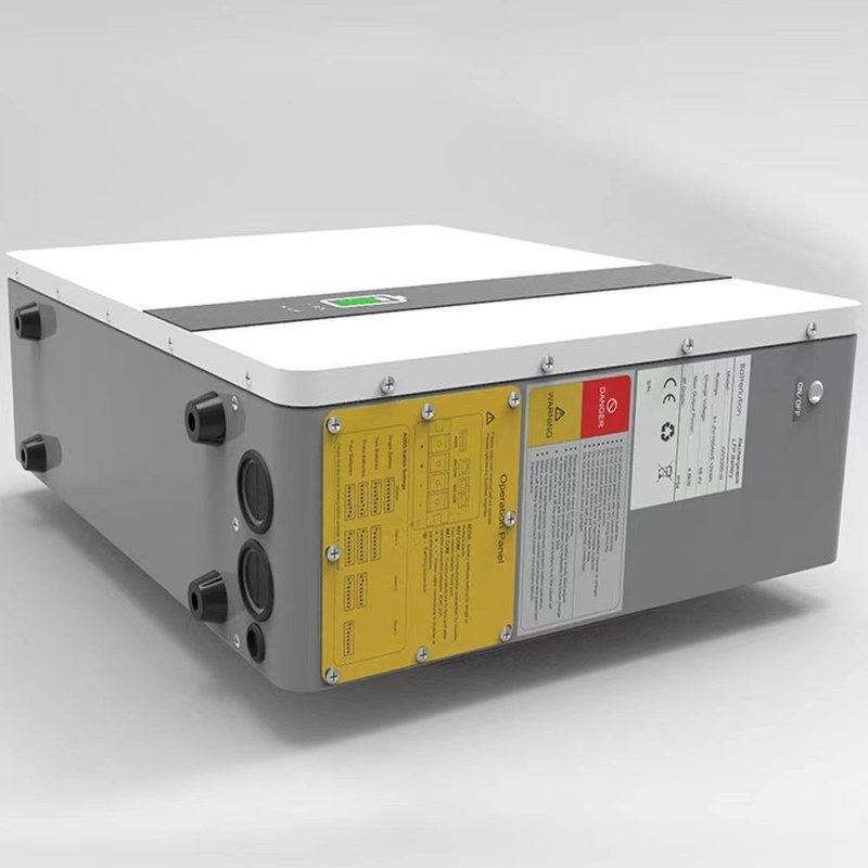 Batería de almacenamiento de energía solar Li-ion LiFePO4 51.2V 100ah 6000 ciclos 536.3*464*180.5mm