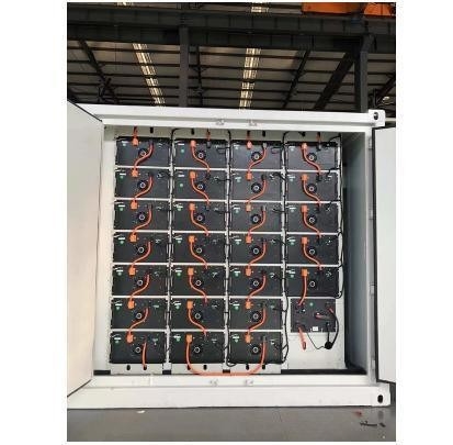 Sistemas de baterías de almacenamiento de contenedores de 521kwh 20FT para estaciones de almacenamiento de energía fuera de la red