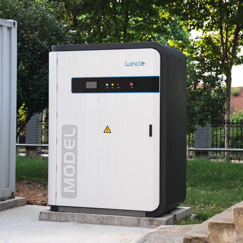 IP55 LiFePO4 Aire de refrigeración Ess gabinete 229kwh para un diseño duradero 6000cls Vida útil del ciclo