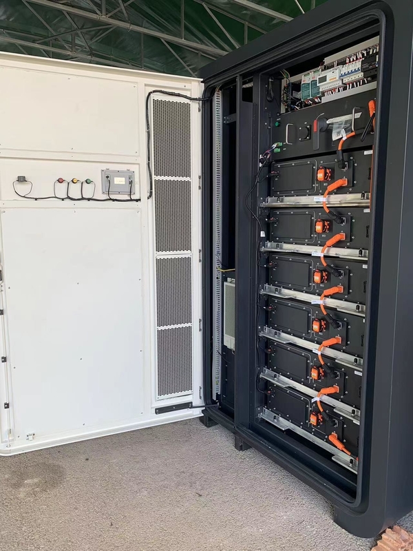 Capacidad nominal de 258 Kwh y potencia nominal de 100 kW