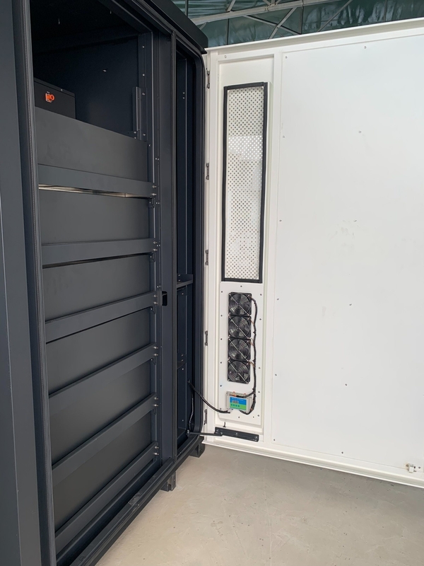 Capacidad nominal de 258 Kwh y potencia nominal de 100 kW
