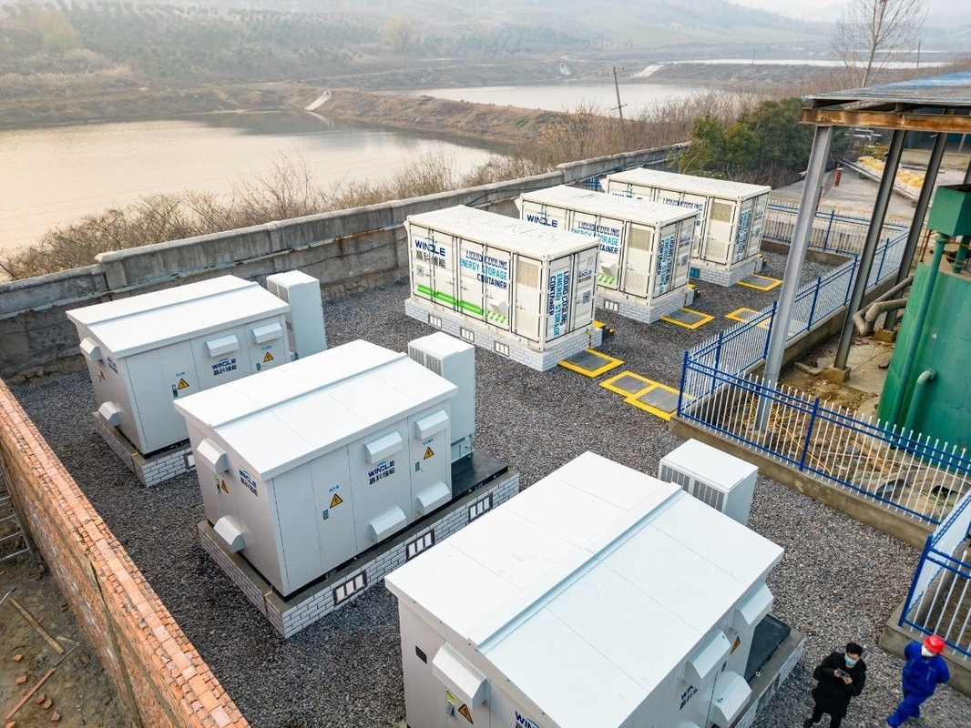 Contenedor de alta tensión 20FT ESS de 5MWh para conexión a la red y energía de respaldo