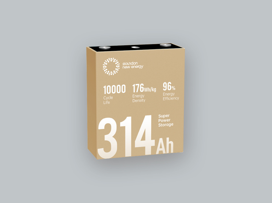 Sistema de almacenamiento de energía Batería de iones de litio recargable 3.2V 314ah 10000 ciclos de vida