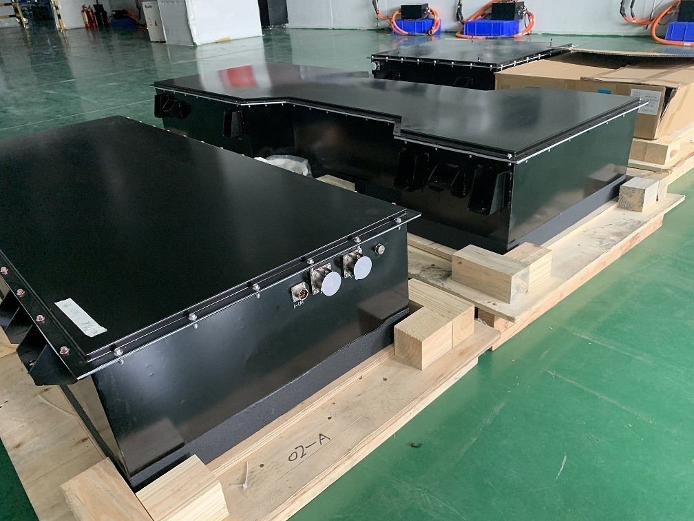ECE R100 Batería para vehículos especiales 120,96kwh Batería de iones de litio para camiones limpiadores eléctricos