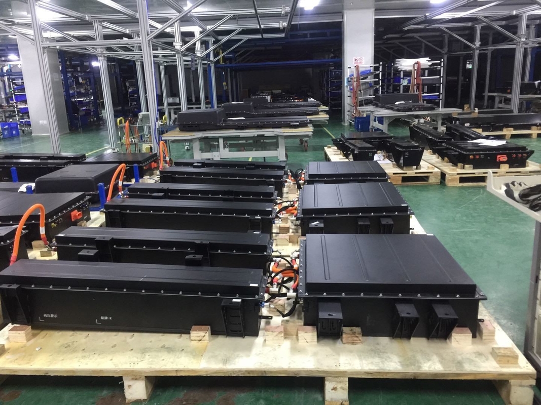 Batería eléctrica de furgoneta de logística recargable con celda de bolsillo de 41kwh con voltaje estándar de 321.2V