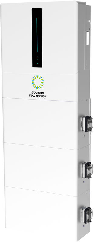Sistema de almacenamiento de energía para el hogar con batería LiFePO4 de 15,36 kWh de capacidad todo en uno