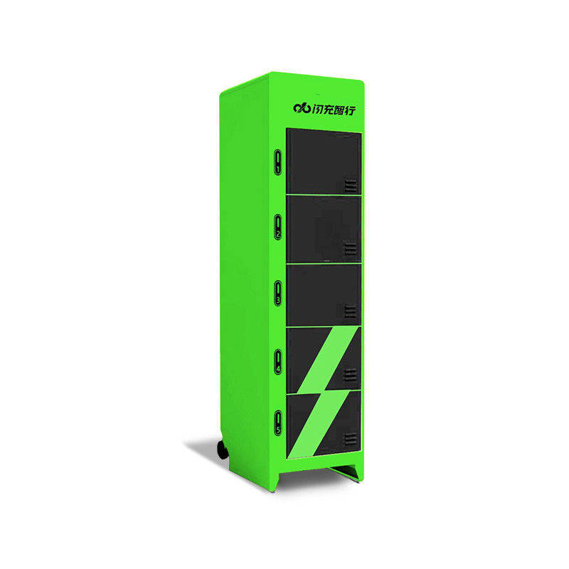 5 ranuras Batería de cambio de gabinete Para 48V 60V 72V E Batería intercambiable de motocicleta