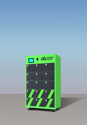 15 puertos Batería Estación de carga de intercambio para tuktuk Batería intercambiable, motocicleta de 2W